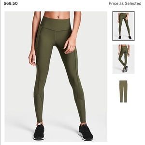 VSX Sport - Victoria’s Secret knockout leggings w/ side pocket in Olive green!